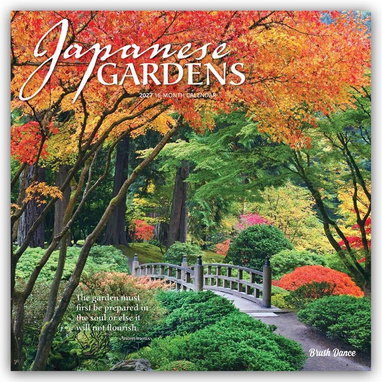 Produktbild: Japanese Gardens &ndash; Japanische G&auml;rten 2027 &ndash; 16-Monatskalender