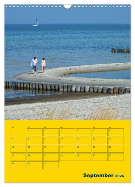 Produktbild: Sehnsuchtsort Ostseeinsel Poel (Wandkalender 2026 DIN A3 hoch), CALVENDO Monatskalender