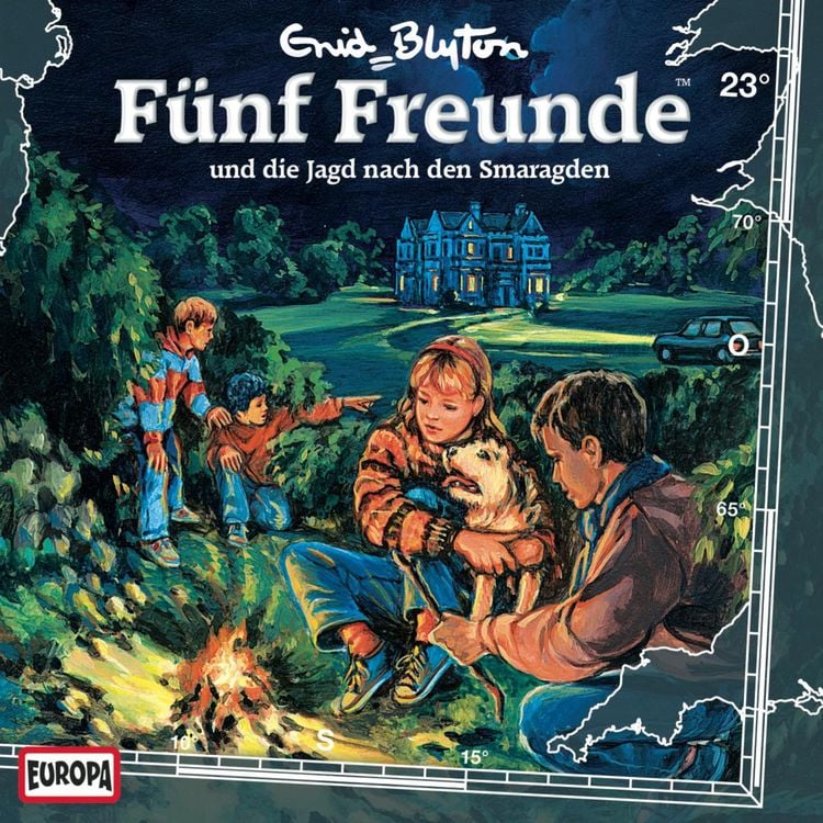 Produktbild: Folge 23: F&uuml;nf Freunde und die Jagd nach den Smaragden
