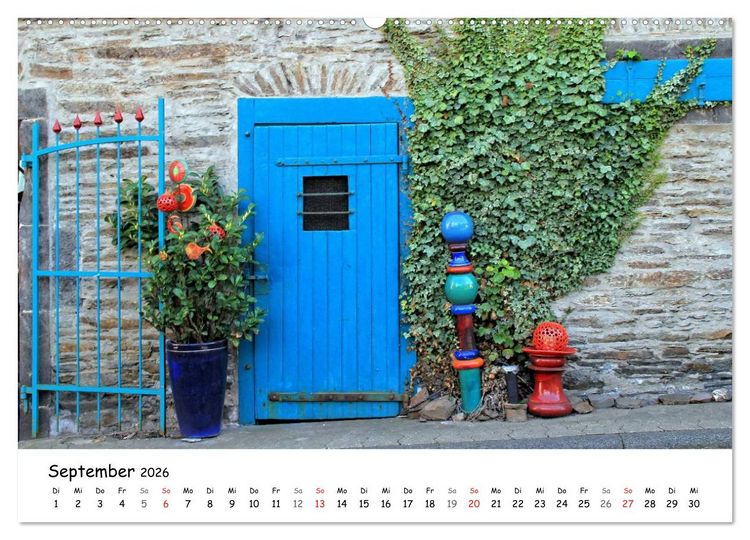 Produktbild: Blickf&auml;nge - Fenster und T&uuml;ren (Wandkalender 2026 DIN A2 quer), CALVENDO Monatskalender