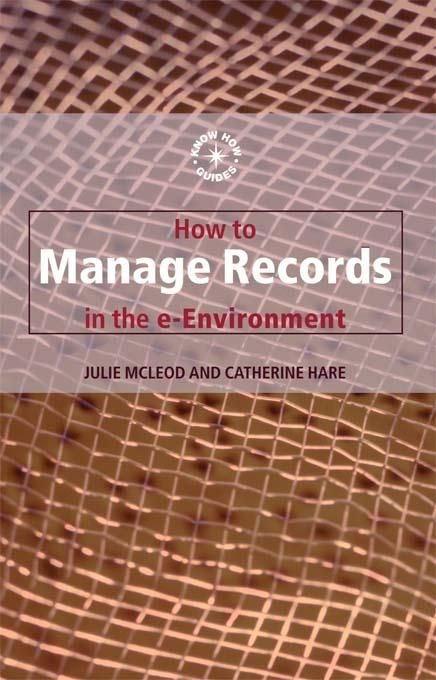 Produktbild: How to Manage Records in the E-Environment