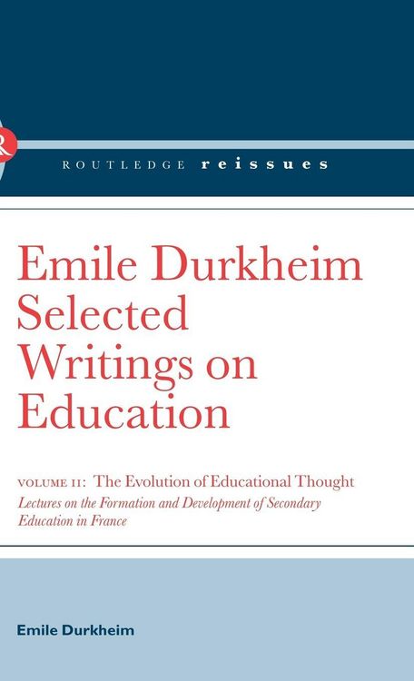Produktbild: The Evolution of Educational Thought