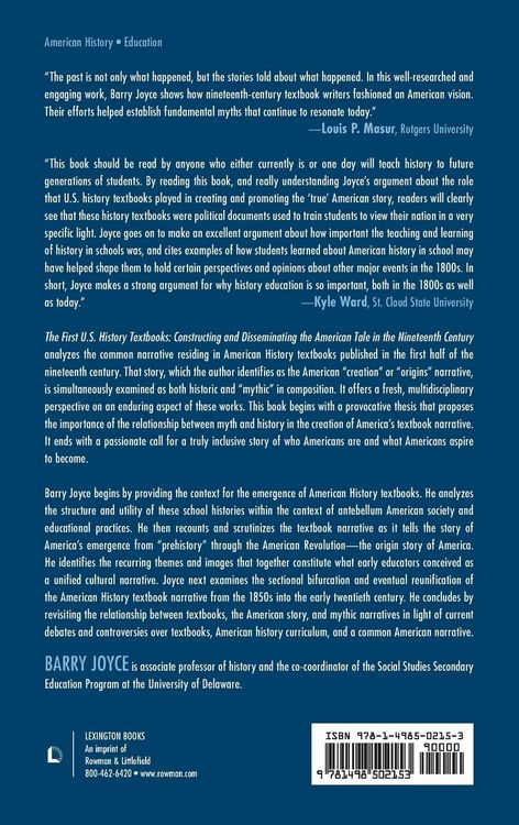 Produktbild: First U.S. History Textbooks