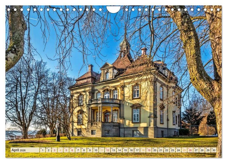 Produktbild: Bodensee - "Die D&ouml;rfer sind wie ein Garten ..." (Rainer Maria Rilke) (Wandkalender 2026 DIN A4 quer), CALVENDO Monatskalender