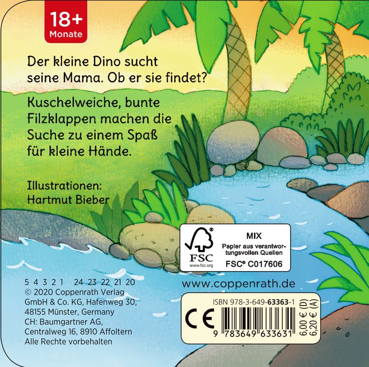Produktbild: minifanten 29: F&uuml;hl doch mal, kleiner Dino