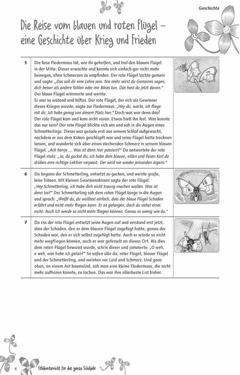 Produktbild: Ethikunterricht f&uuml;r das ganze Schuljahr &ndash; Klasse 3/4