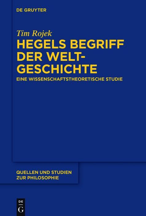 Produktbild: Hegels Begriff der Weltgeschichte