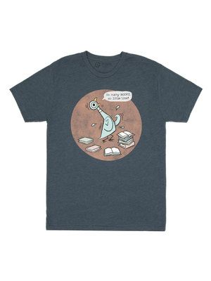 Produktbild: Pigeon: So Many Books Unisex T-Shirt Large