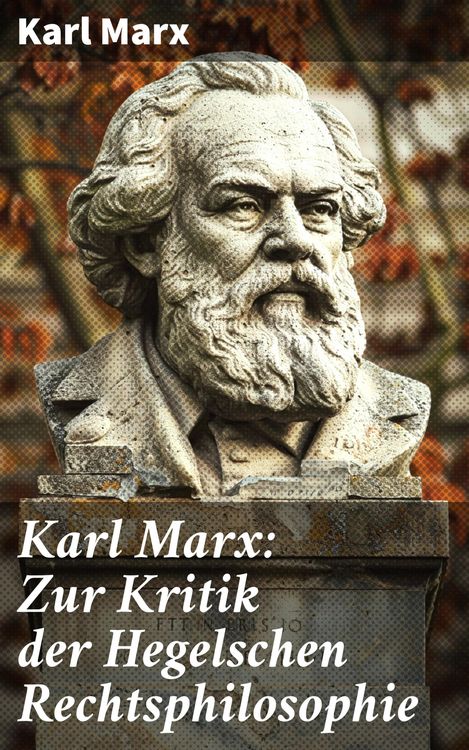 Produktbild: Karl Marx: Zur Kritik der Hegelschen Rechtsphilosophie