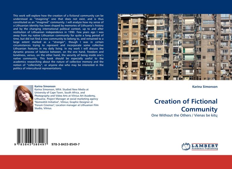 Produktbild: Creation of Fictional Community