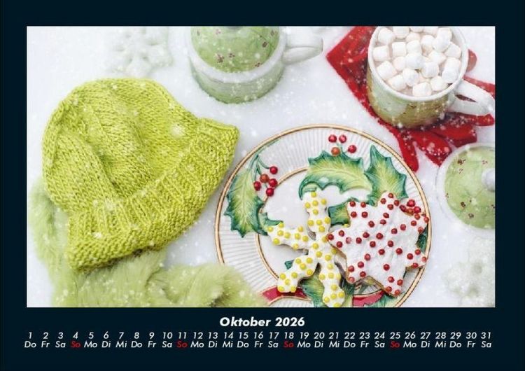 Produktbild: World of Sweets 2026 Fotokalender DIN A4