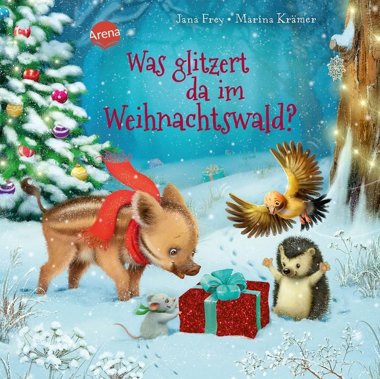Produktbild: Was glitzert da im Weihnachtswald?