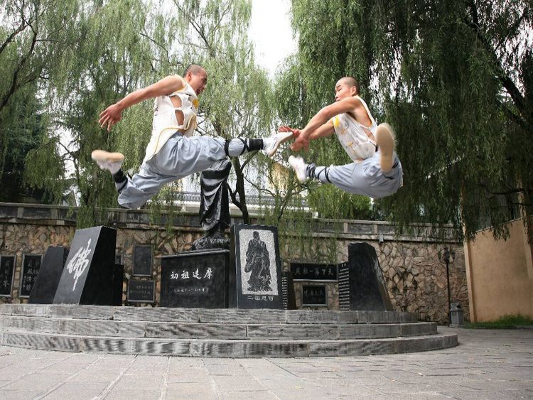 Produktbild: CALVENDO Puzzle Shaolin Kung Fu | 1000 Teile Lege-Gr&ouml;&szlig;e 64x48cm Foto-Puzzle f&uuml;r gl&uuml;ckliche Stunden