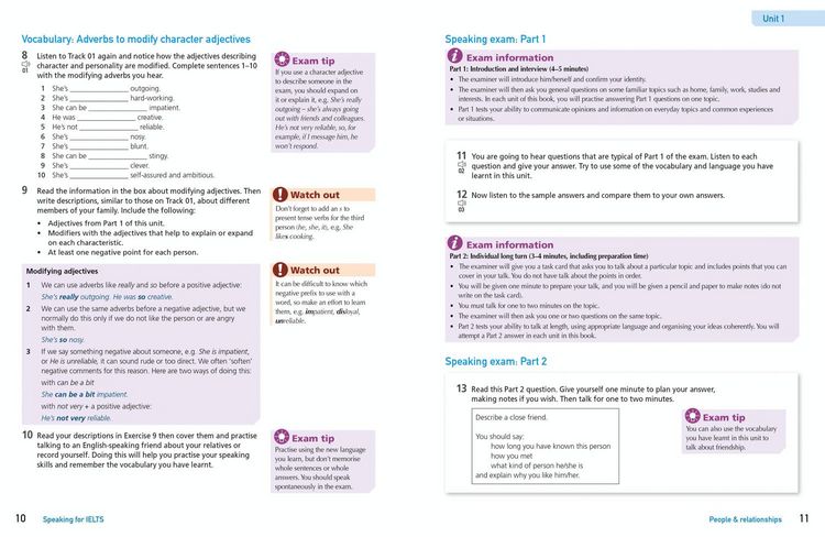 Produktbild: Speaking for IELTS (With Answers and Audio)