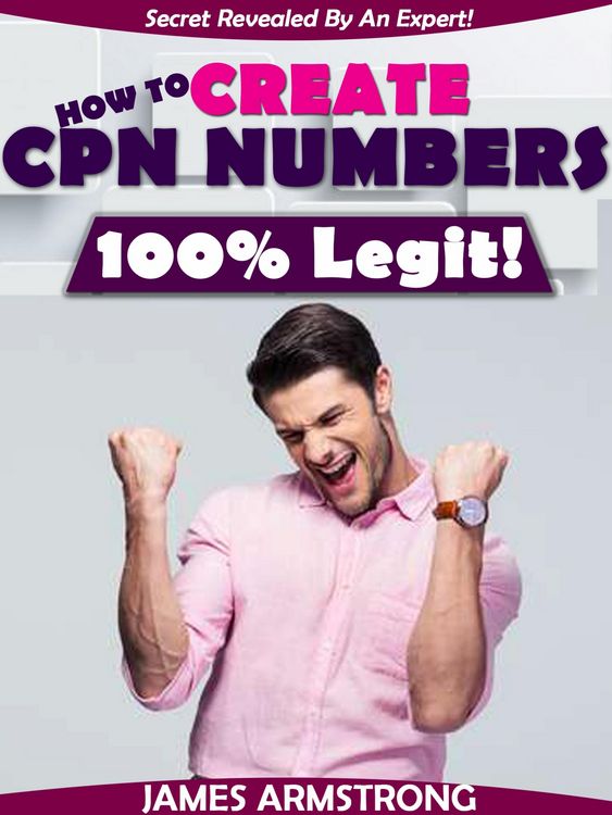 Produktbild: How to Create CPN Numbers, 100% Legit!
