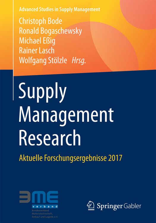 Produktbild: Supply Management Research