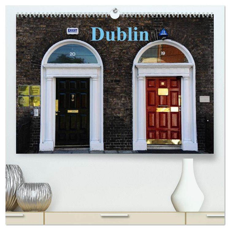 Produktbild: Dublin (hochwertiger Premium Wandkalender 2026 DIN A2 quer), Kunstdruck in Hochglanz