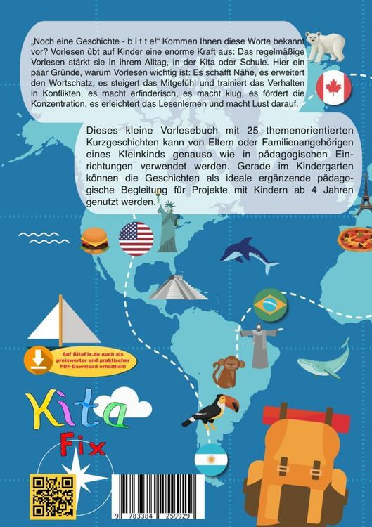 Produktbild: KitaFix-Kurzgeschichten Lass uns die Welt entdecken!