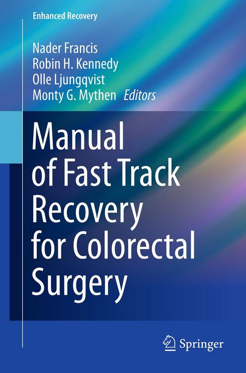 Produktbild: Manual of Fast Track Recovery for Colorectal Surgery