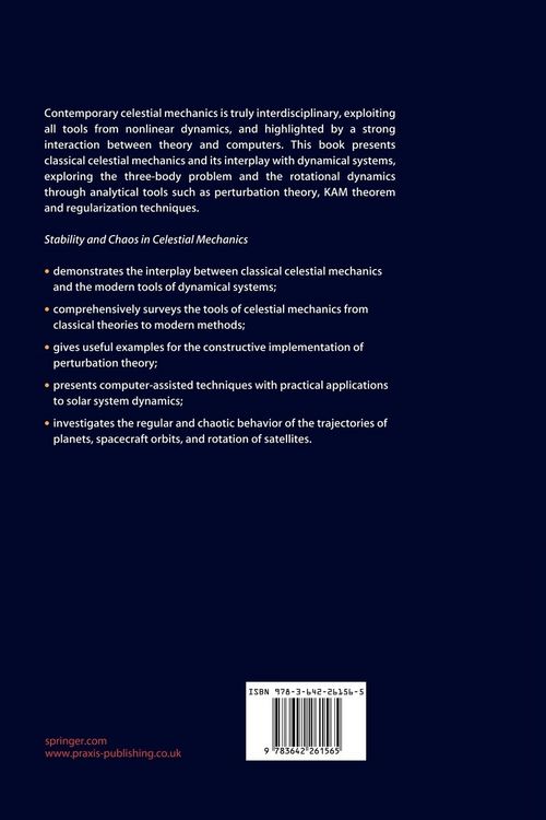 Produktbild: Stability and Chaos in Celestial Mechanics