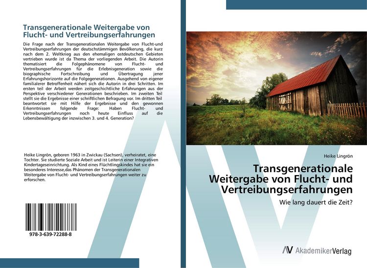 Produktbild: Transgenerationale Weitergabe von Flucht- und Vertreibungserfahrungen