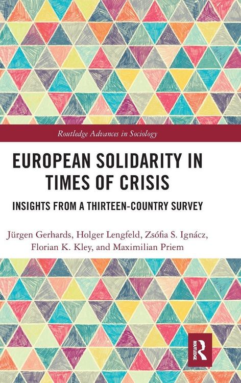 Produktbild: European Solidarity in Times of Crisis