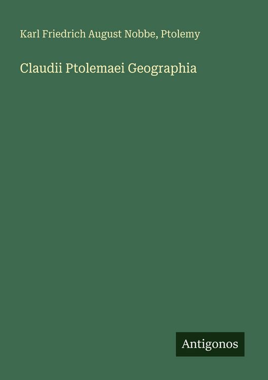 Produktbild: Claudii Ptolemaei Geographia