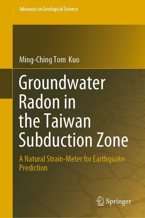 Produktbild: Groundwater Radon in the Taiwan Subduction Zone