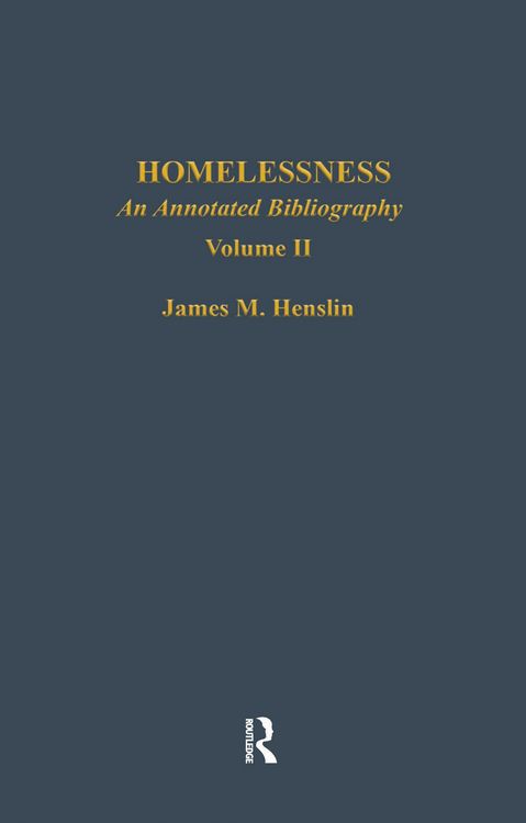 Produktbild: Homelessness