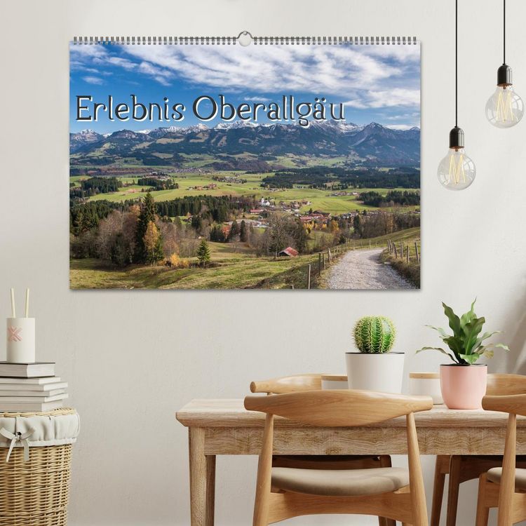 Produktbild: Erlebnis Oberallg&auml;u (Wandkalender 2026 DIN A2 quer), CALVENDO Monatskalender