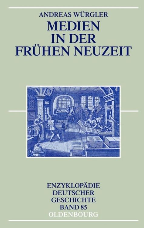 Produktbild: Medien in der Fr&uuml;hen Neuzeit