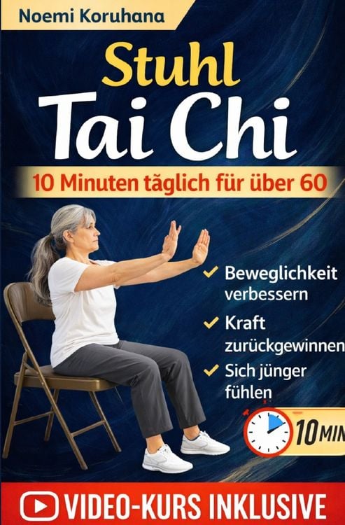 Produktbild: Stuhl Tai Chi 10 Minuten t&auml;glich f&uuml;r &uuml;ber 60