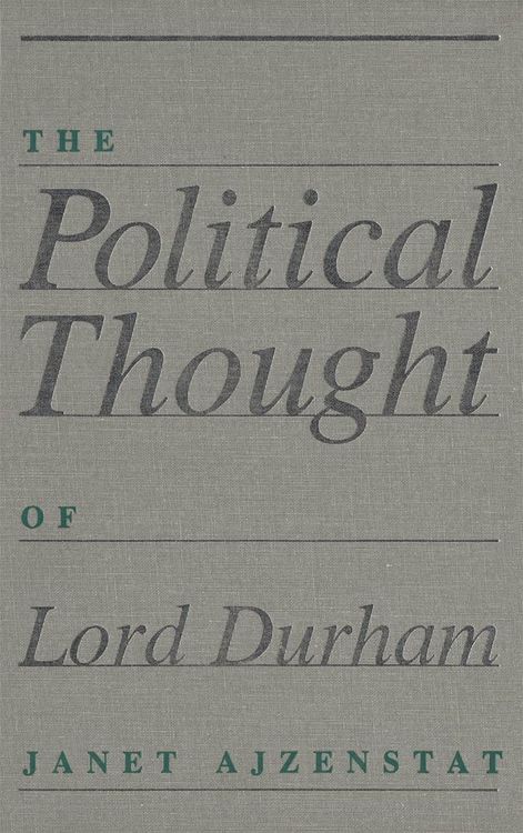 Produktbild: Political Thought of Lord Durham