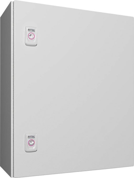 Produktbild: Rittal AX 1045.000 Schaltschrank 400 x 500 x 210 Stahlblech Lichtgrau (RAL 7035) 1St.