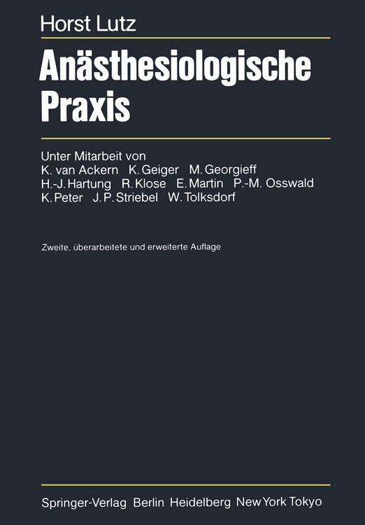Produktbild: An&auml;sthesiologische Praxis