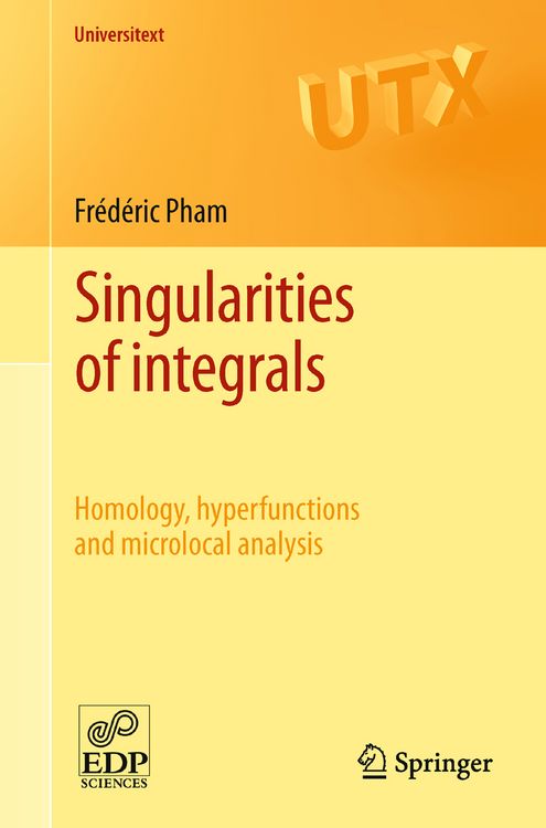 Produktbild: Singularities of integrals