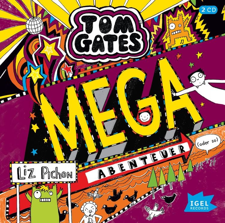 Bild vom Artikel Tom Gates 13. Mega-Abenteuer (oder so) vom Autor Liz Pichon