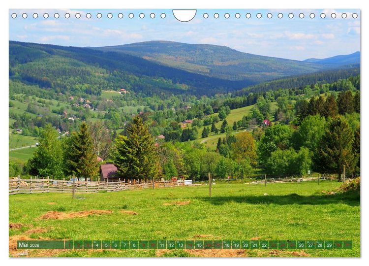 Produktbild: Bad Flinsberg und Umgebung (Wandkalender 2026 DIN A4 quer), CALVENDO Monatskalender