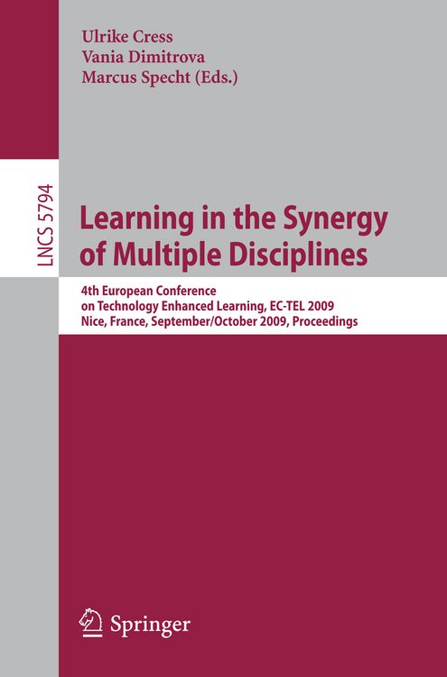 Produktbild: Learning in the Synergy of Multiple Disciplines