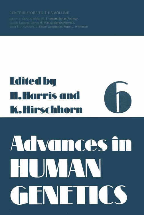 Produktbild: Advances in Human Genetics 6
