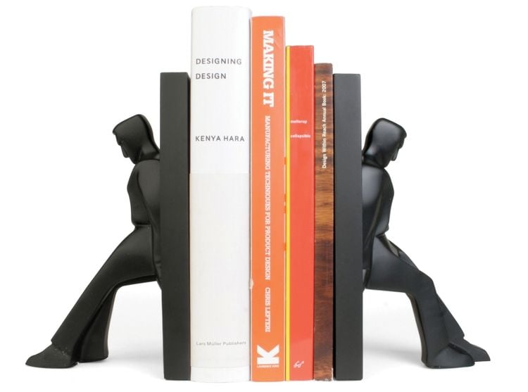 Produktbild: Leaning Men Bookends schwarz