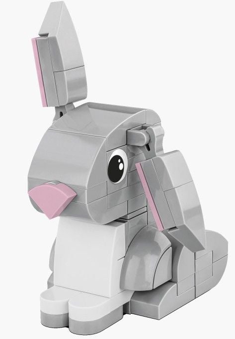 Produktbild: COBI 20015 - Easter Bunny, Osterhase, Klemmbausteine, 65 St&uuml;ck