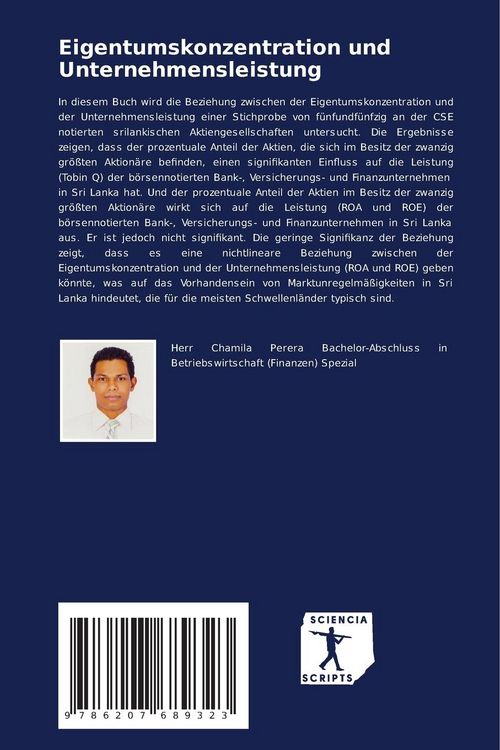 Produktbild: Eigentumskonzentration und Unternehmensleistung