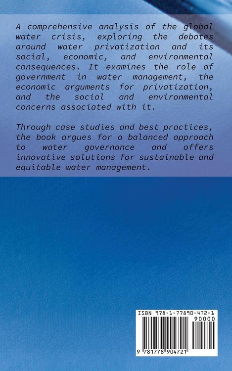 The Privatization of Water