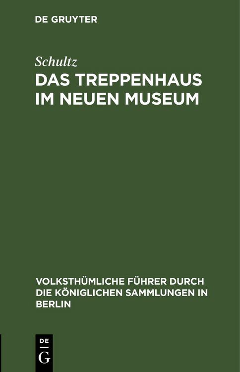 Produktbild: Das Treppenhaus im neuen Museum
