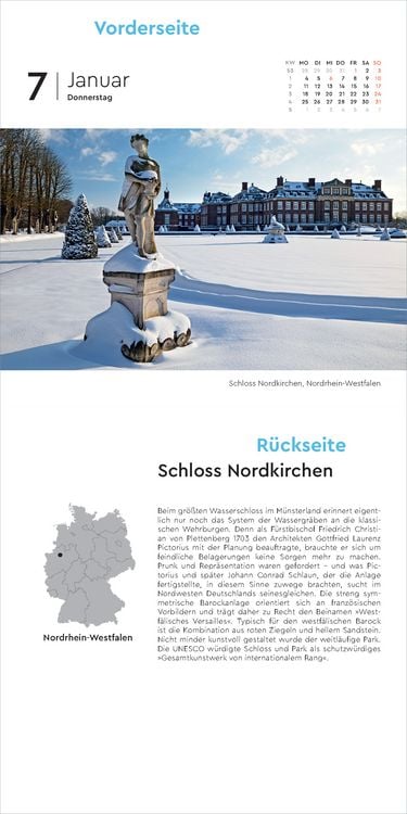 Produktbild: Deutschland - KUNTH 365-Tage-Abrei&szlig;kalender 2027