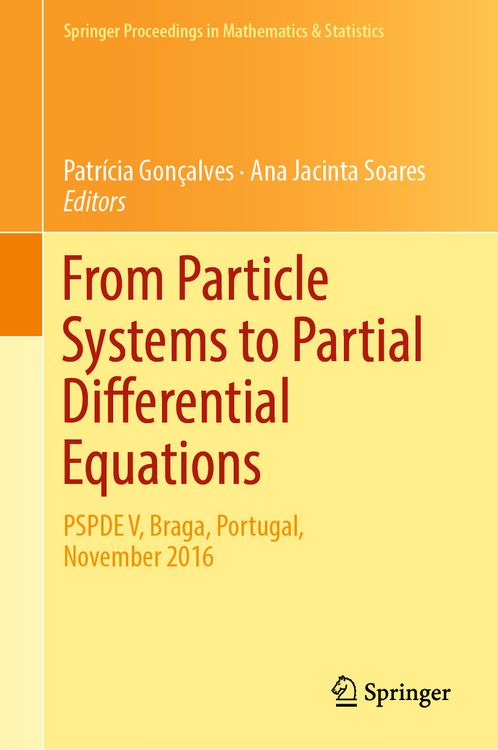 Produktbild: From Particle Systems to Partial Differential Equations
