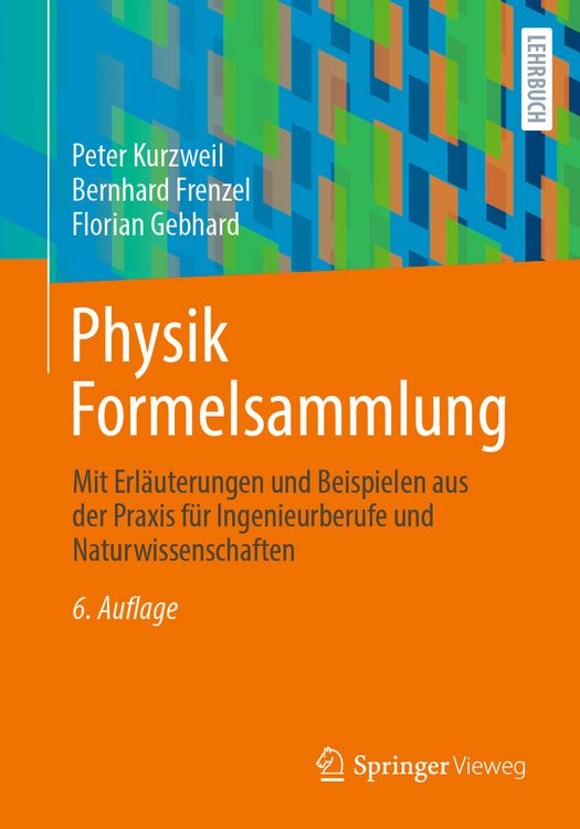 Produktbild: Physik Formelsammlung