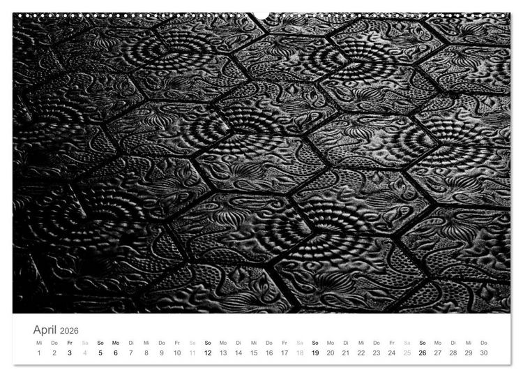 Produktbild: BARCELONA [black/white] (hochwertiger Premium Wandkalender 2026 DIN A2 quer), Kunstdruck in Hochglanz