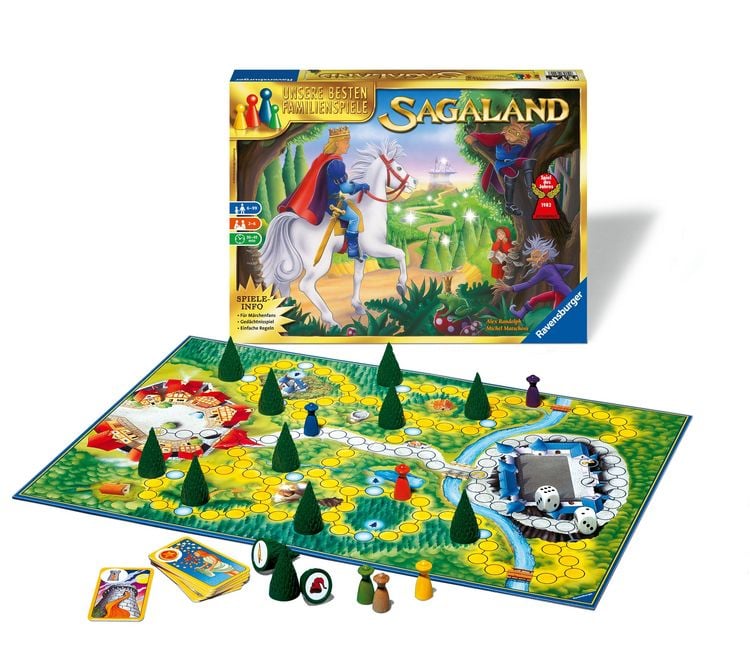 Produktbild: Sagaland - Gesellschaftsspiel & Brettspiel ab 6 Jahre
